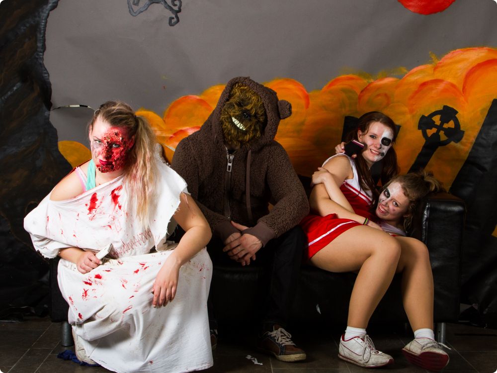 Halloweenkalaset: Studion