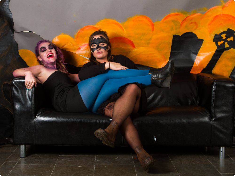 Halloweenkalaset: Studion