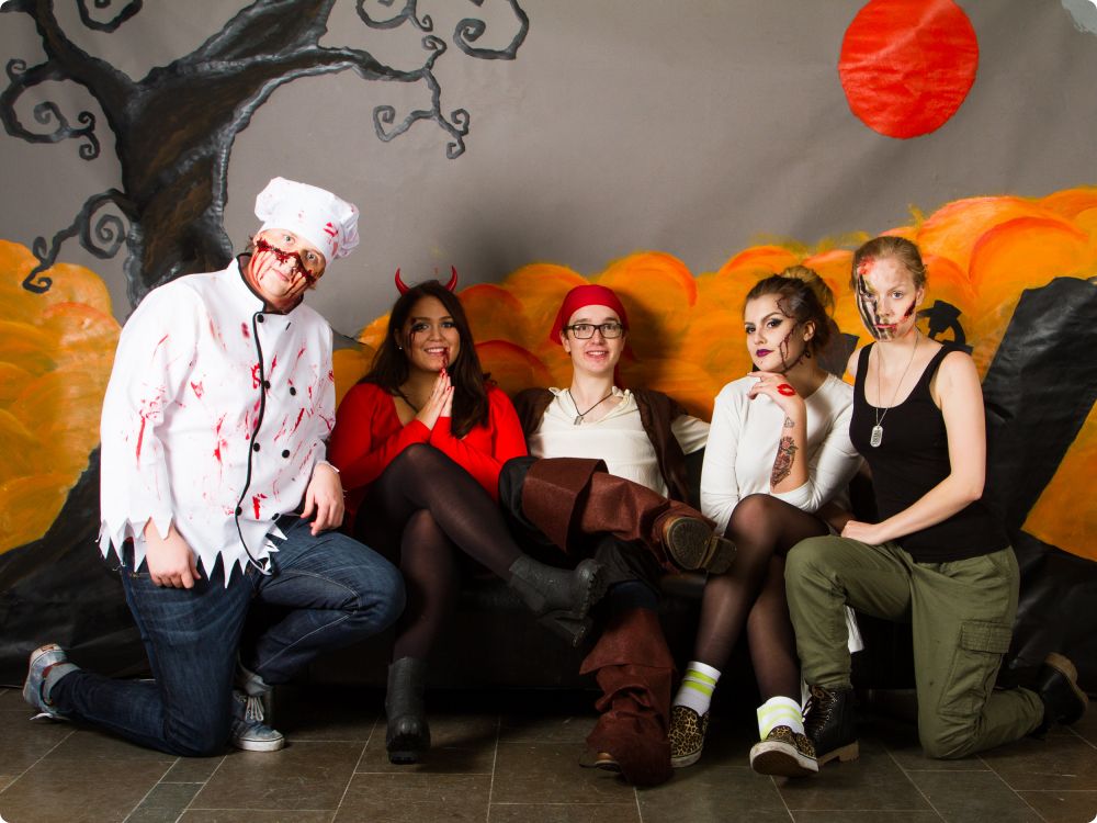 Halloweenkalaset: Studion