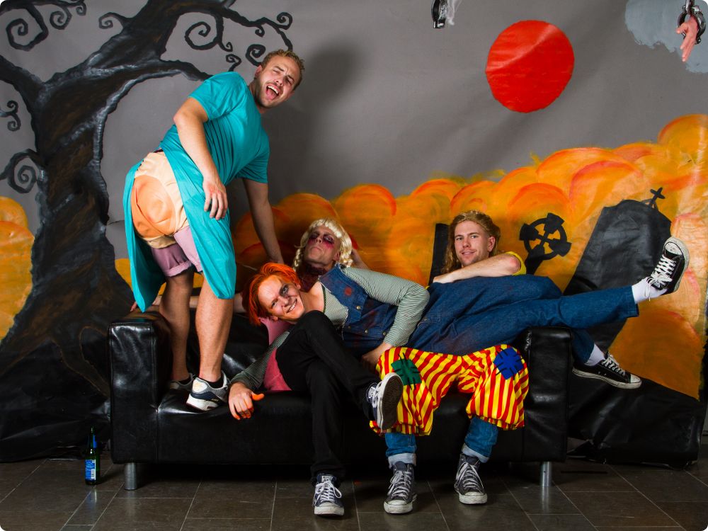 Halloweenkalaset: Studion