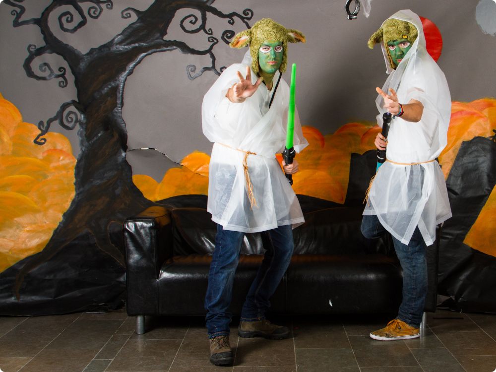 Halloweenkalaset: Studion
