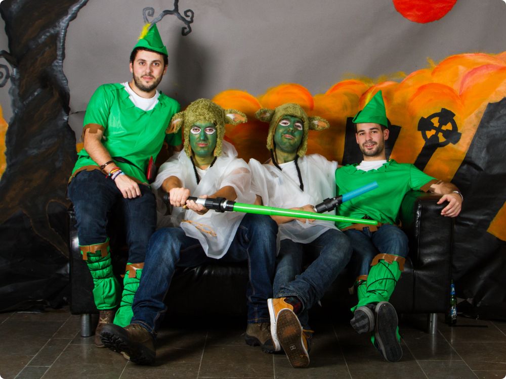 Halloweenkalaset: Studion