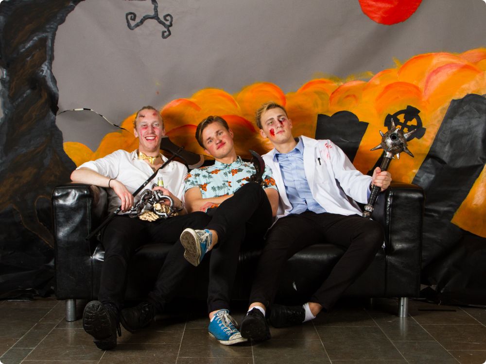 Halloweenkalaset: Studion