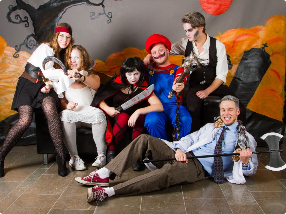 Halloweenkalaset: Studion