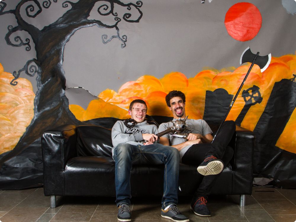 Halloweenkalaset: Studion