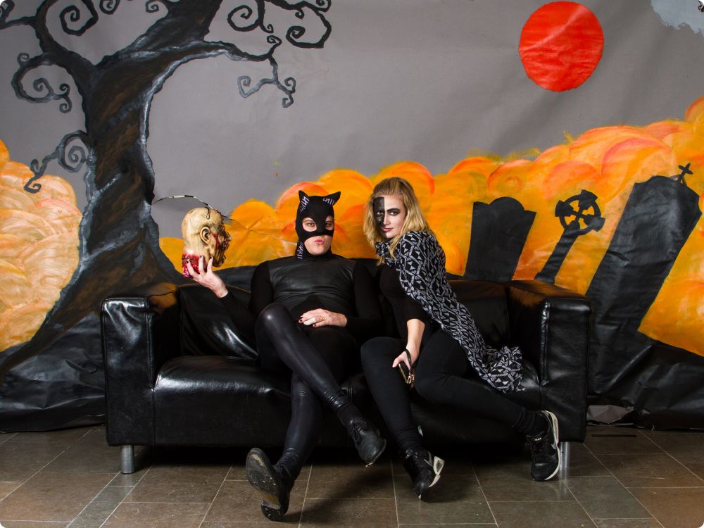 Halloweenkalaset: Studion