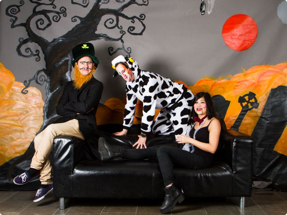 Halloweenkalaset: Studion