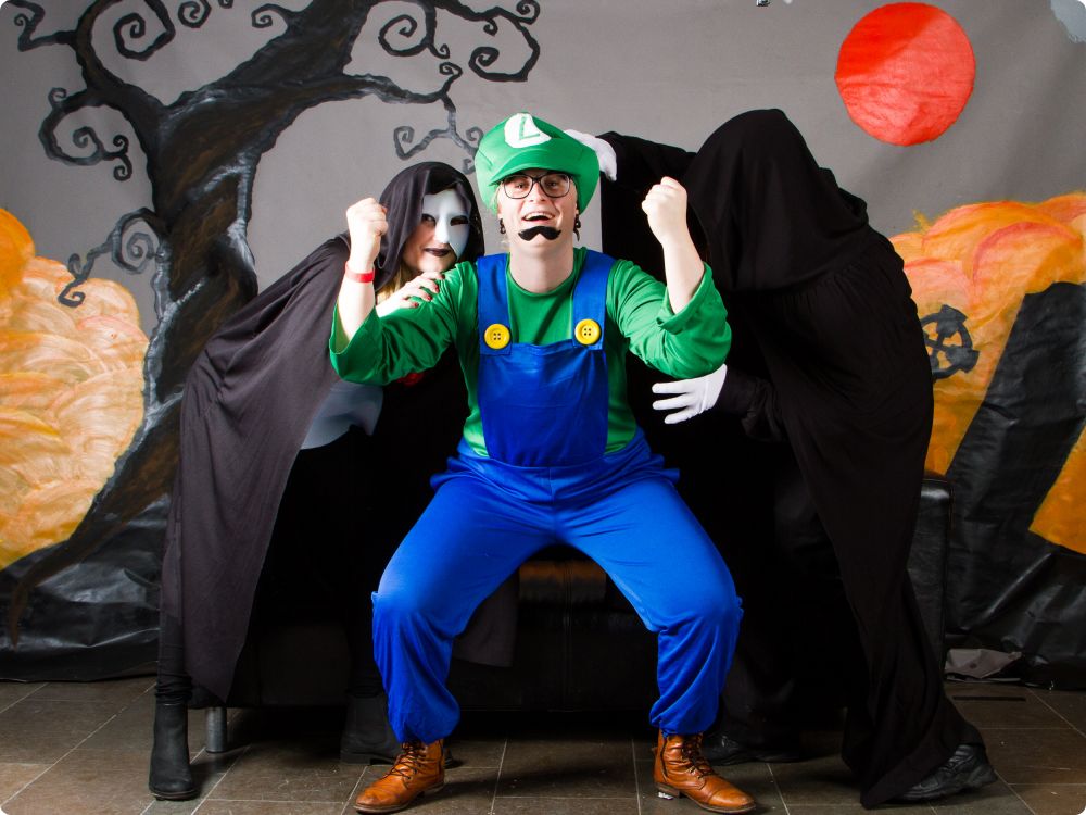 Halloweenkalaset: Studion