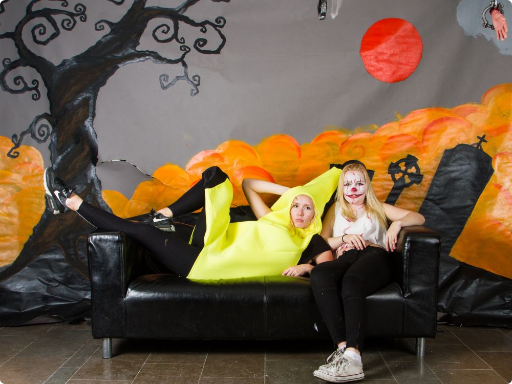 Halloweenkalaset: Studion