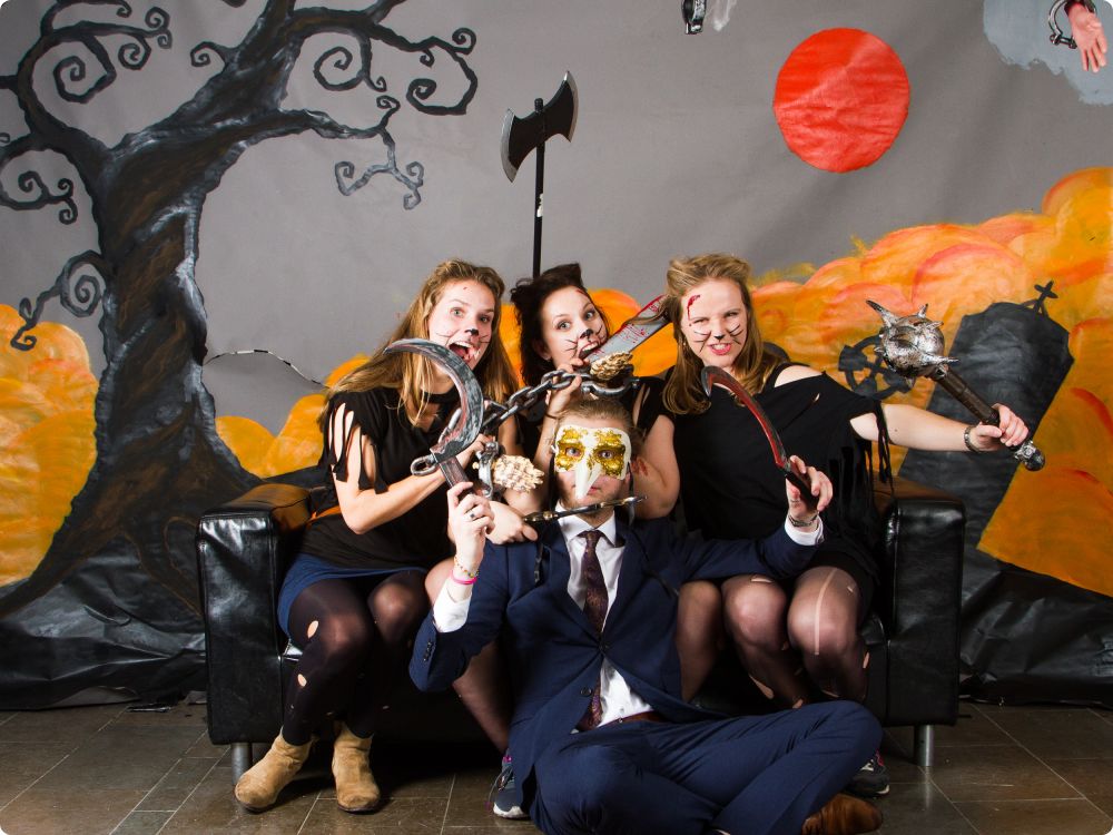 Halloweenkalaset: Studion