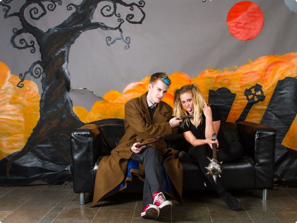 Halloweenkalaset: Studion