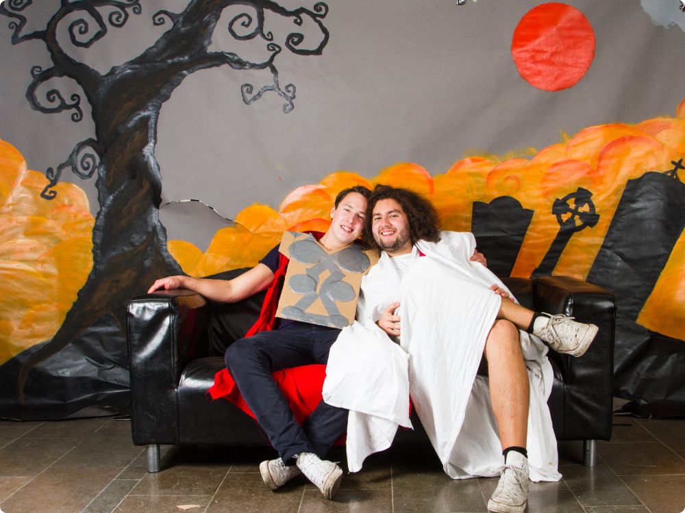 Halloweenkalaset: Studion