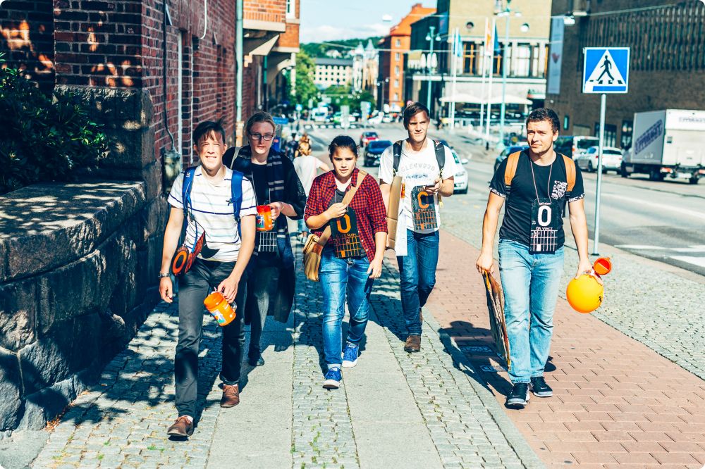 Mottagningskampen: Insamlingen