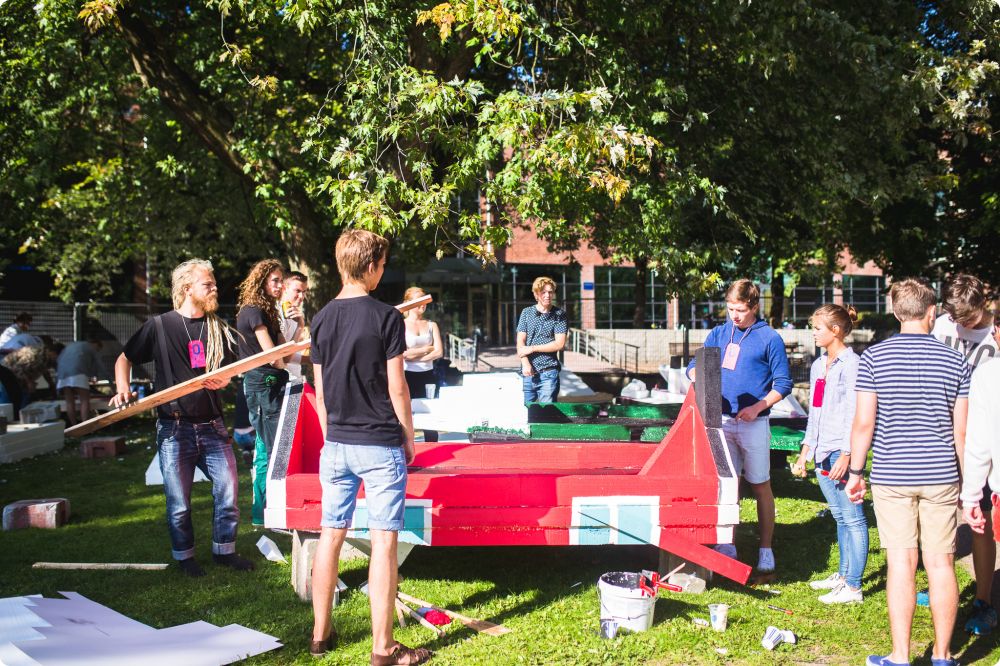 Båtbyggarveckan mottagningen