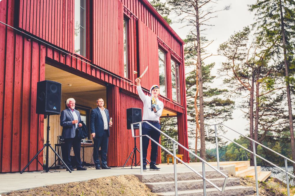 Invigning Kårhuset på Landet