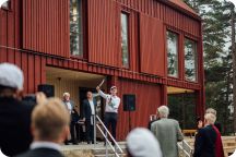 Invigning Kårhuset på Landet