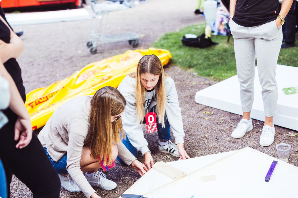Byggplats båtbygge