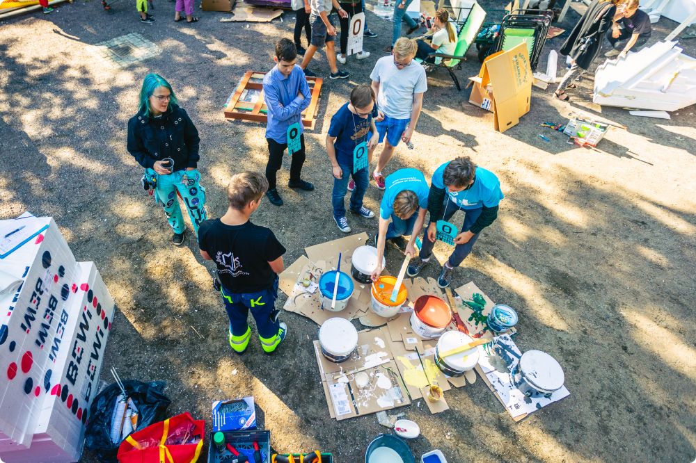 Byggplats båtbygge