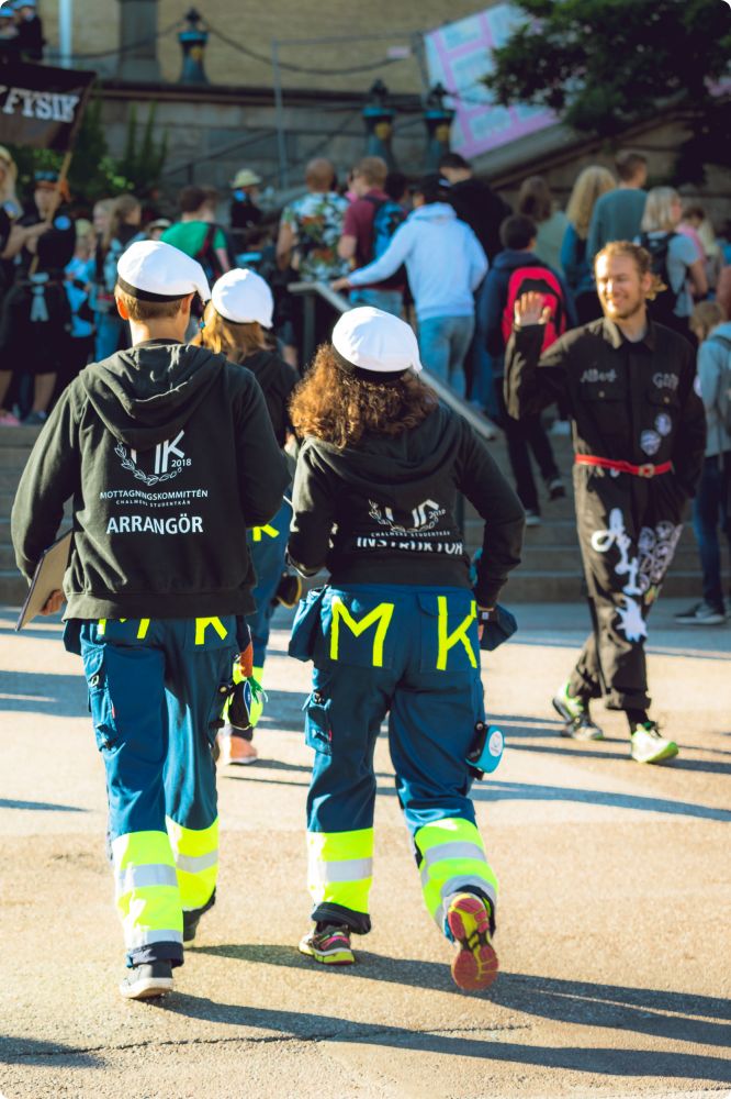 Mottagningen: Första dagen