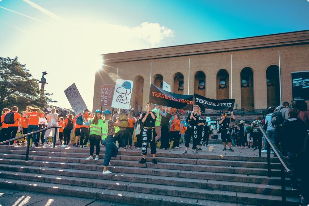 Mottagningen: Första dagen