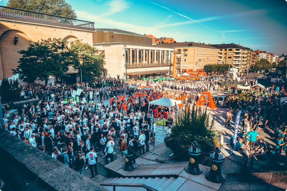 Mottagningen: Första dagen