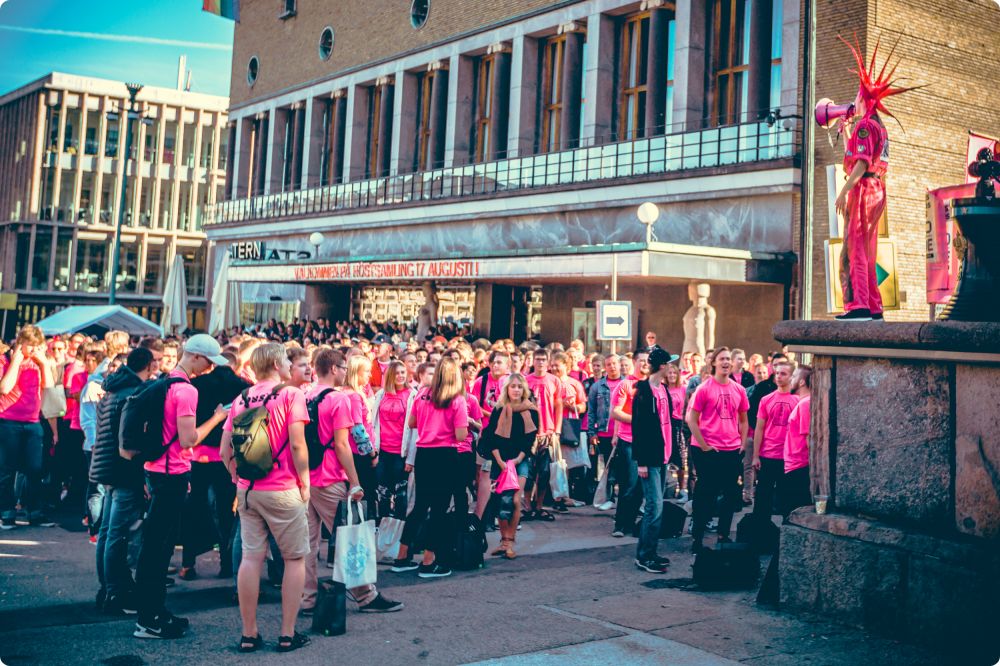 Mottagningen: Första dagen