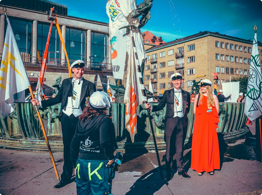 Mottagningen: Första dagen