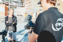 Behind the scenes - Mottagningsfilmen