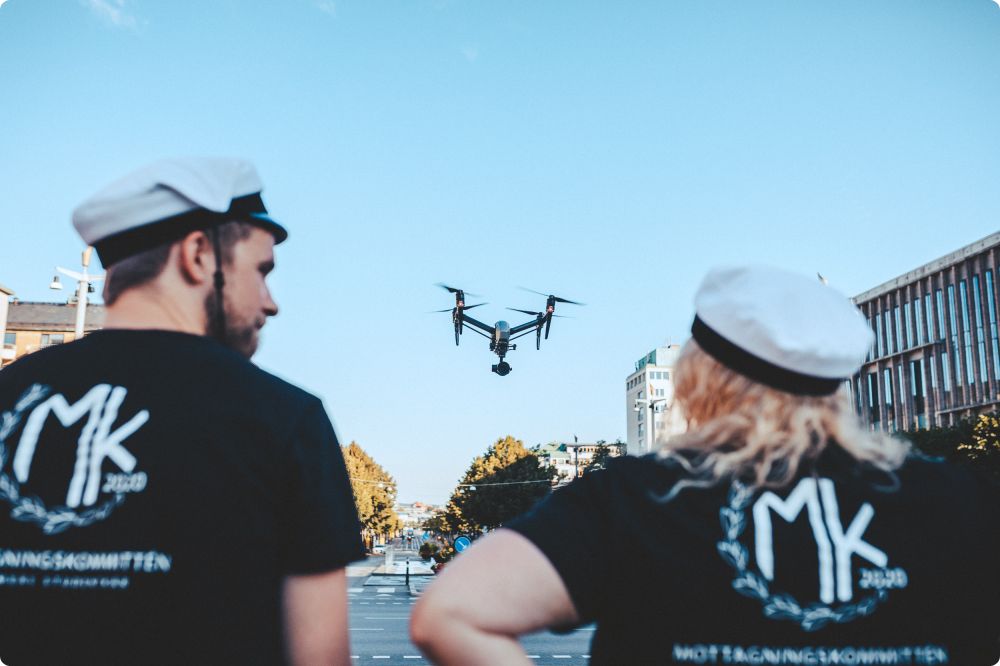 Behind the scenes - Mottagningsfilmen