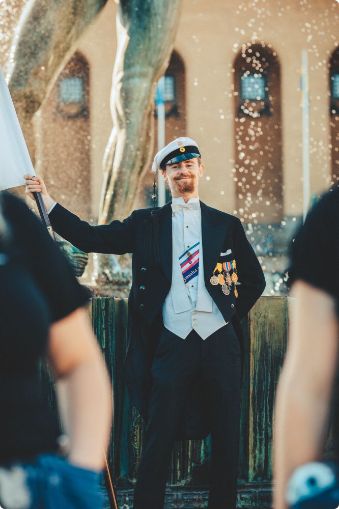 Behind the scenes - Mottagningsfilmen