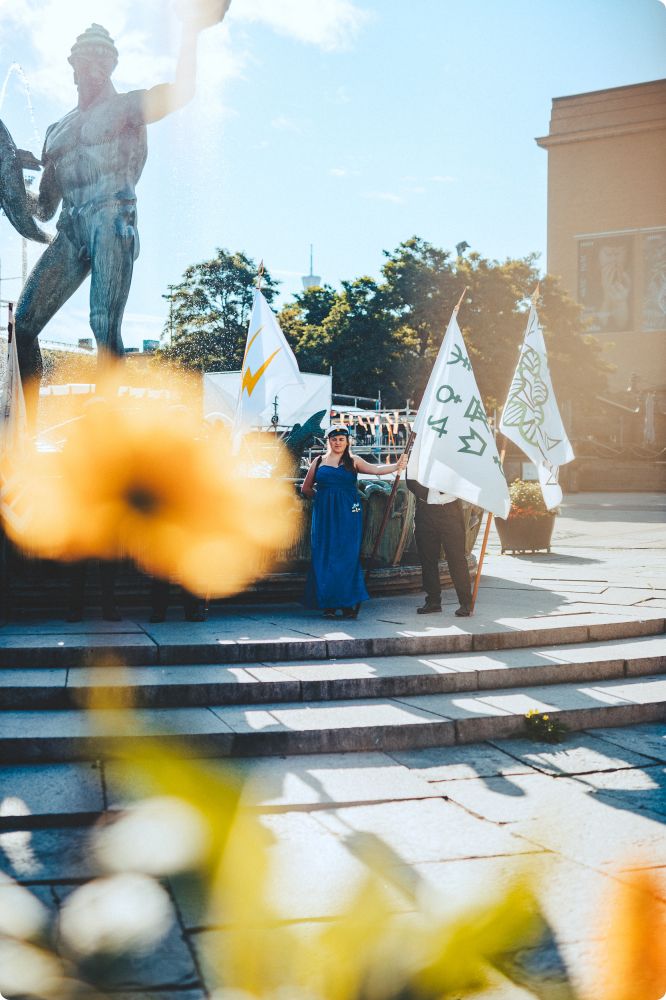 Behind the scenes - Mottagningsfilmen