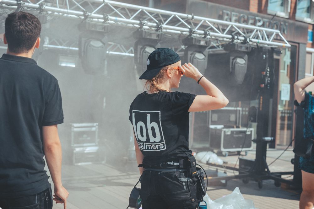 Behind the scenes - Mottagningsfilmen