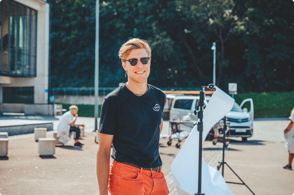 Behind the scenes - Mottagningsfilmen