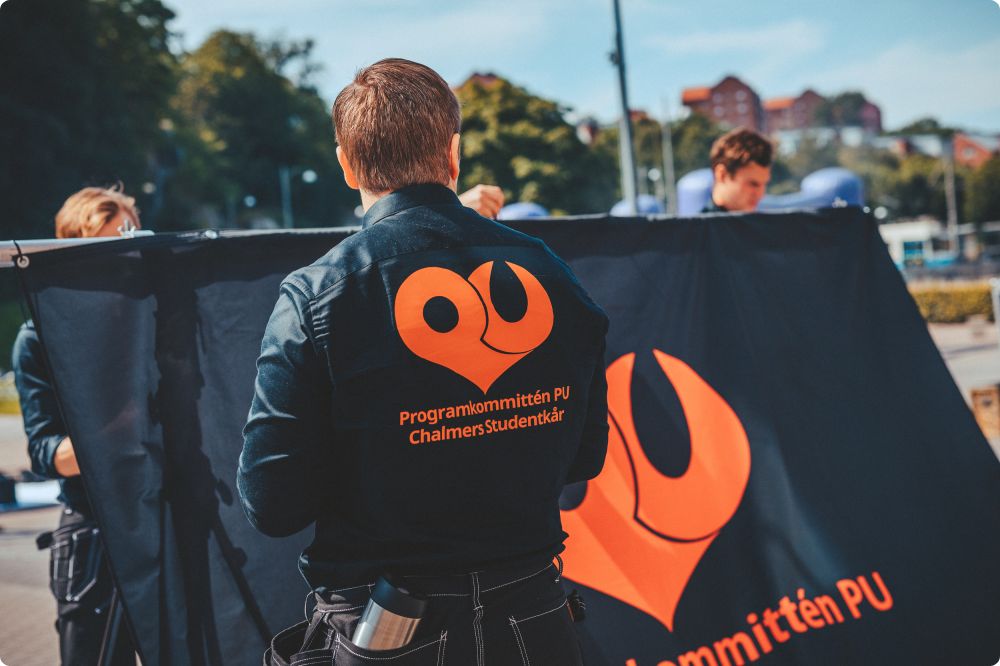 Behind the scenes - Mottagningsfilmen