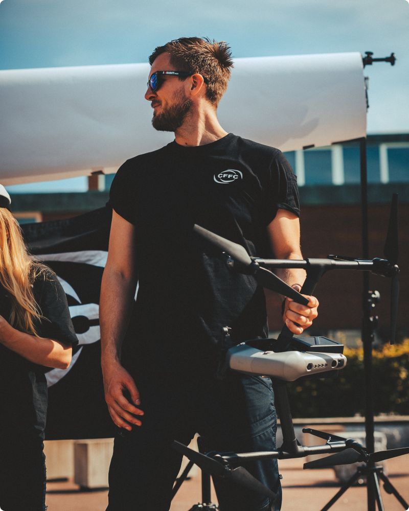 Behind the scenes - Mottagningsfilmen