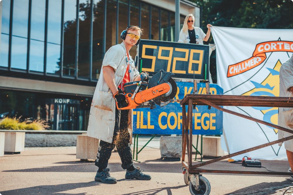 Behind the scenes - Mottagningsfilmen