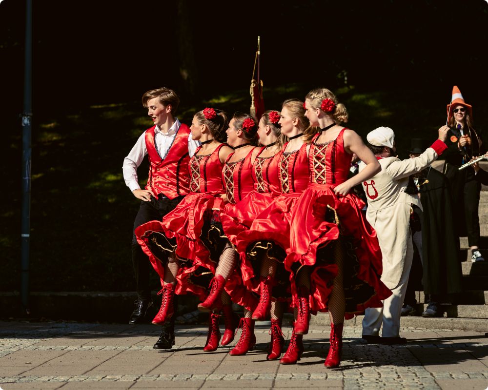 Behind the scenes - Mottagningsfilmen
