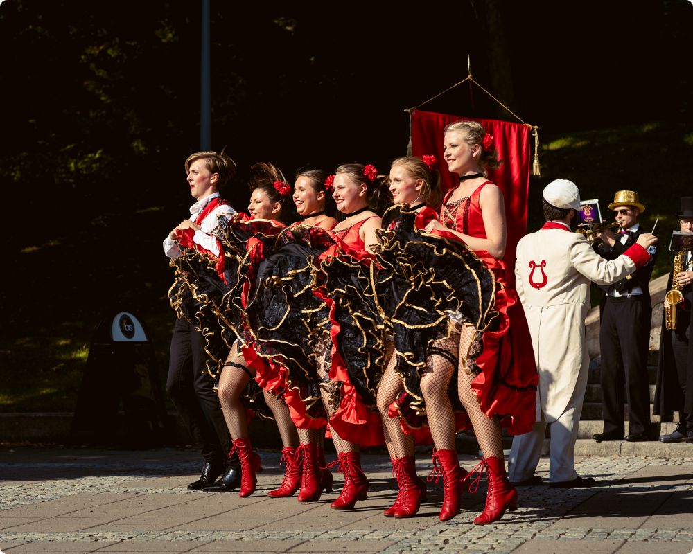Behind the scenes - Mottagningsfilmen