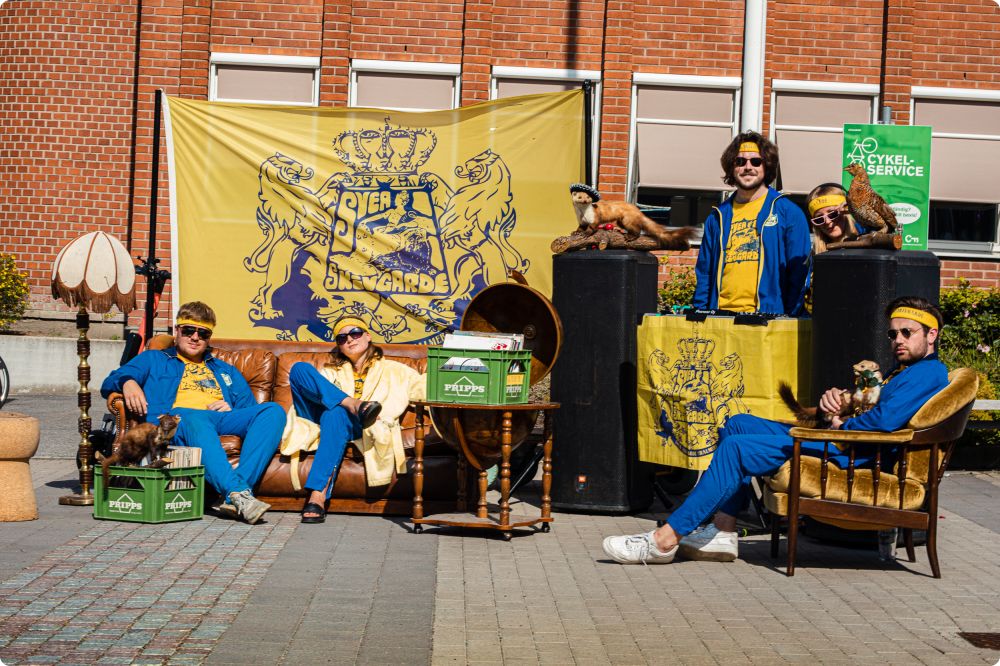 Behind the scenes - Mottagningsfilmen