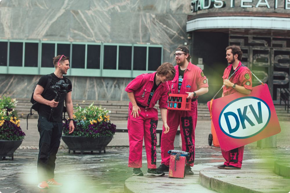 Mottagningsfilmen - Behind the Scenes