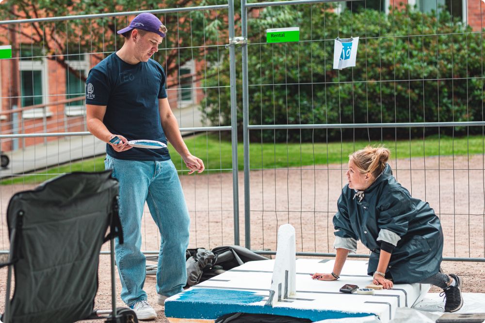 Kappflygningen byggplats