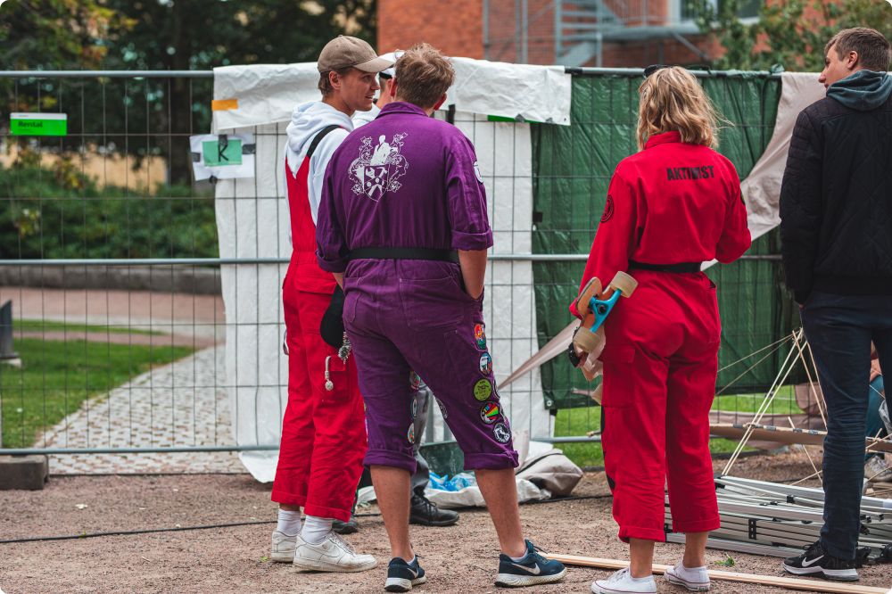 Kappflygningen byggplats
