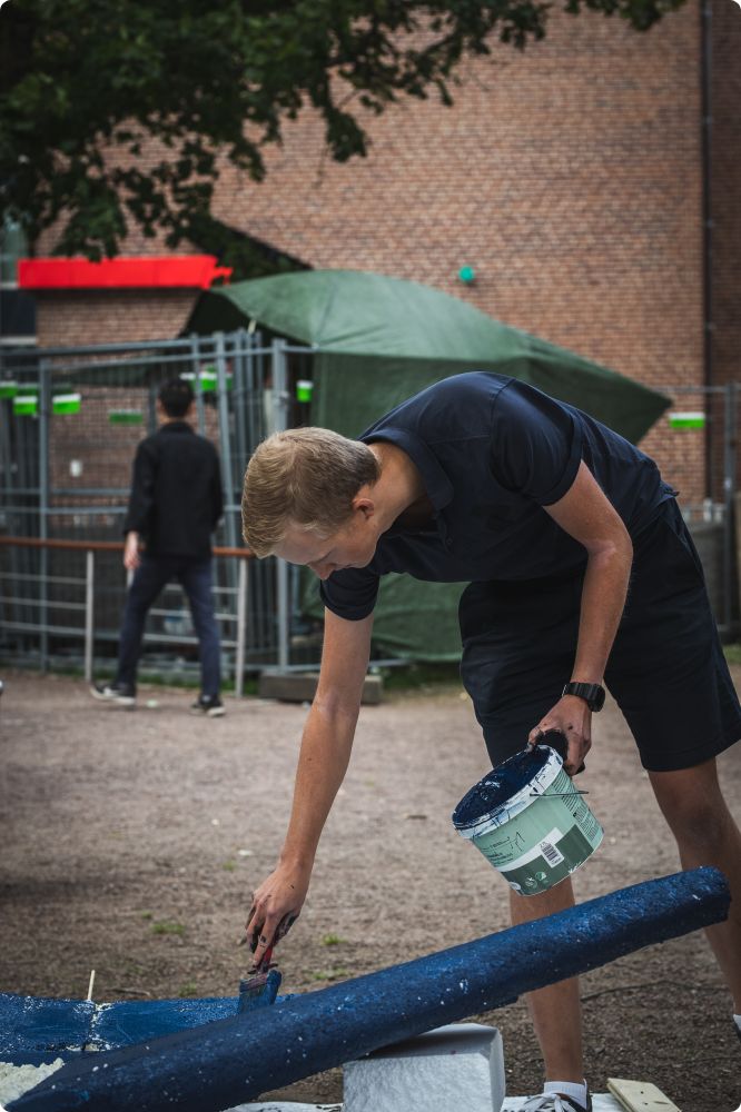 Kappflygningen byggplats