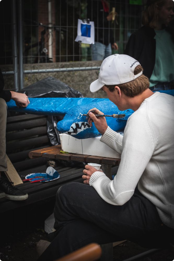 Kappflygningen byggplats