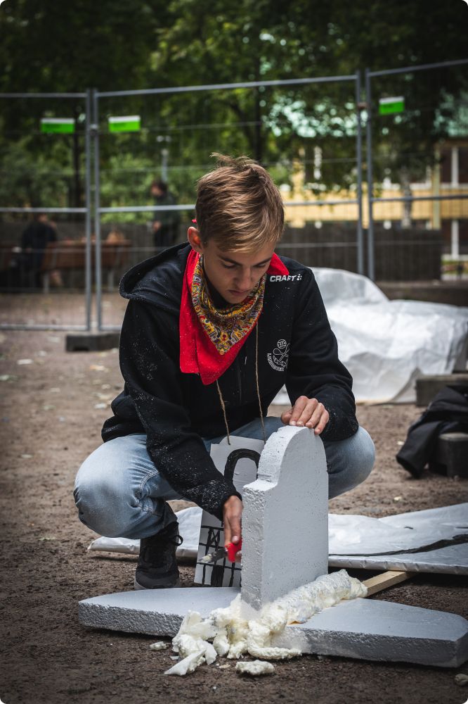 Kappflygningen byggplats