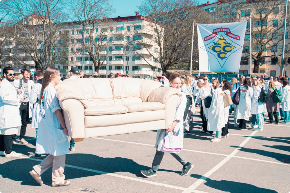 Byggplatsen Dag 1