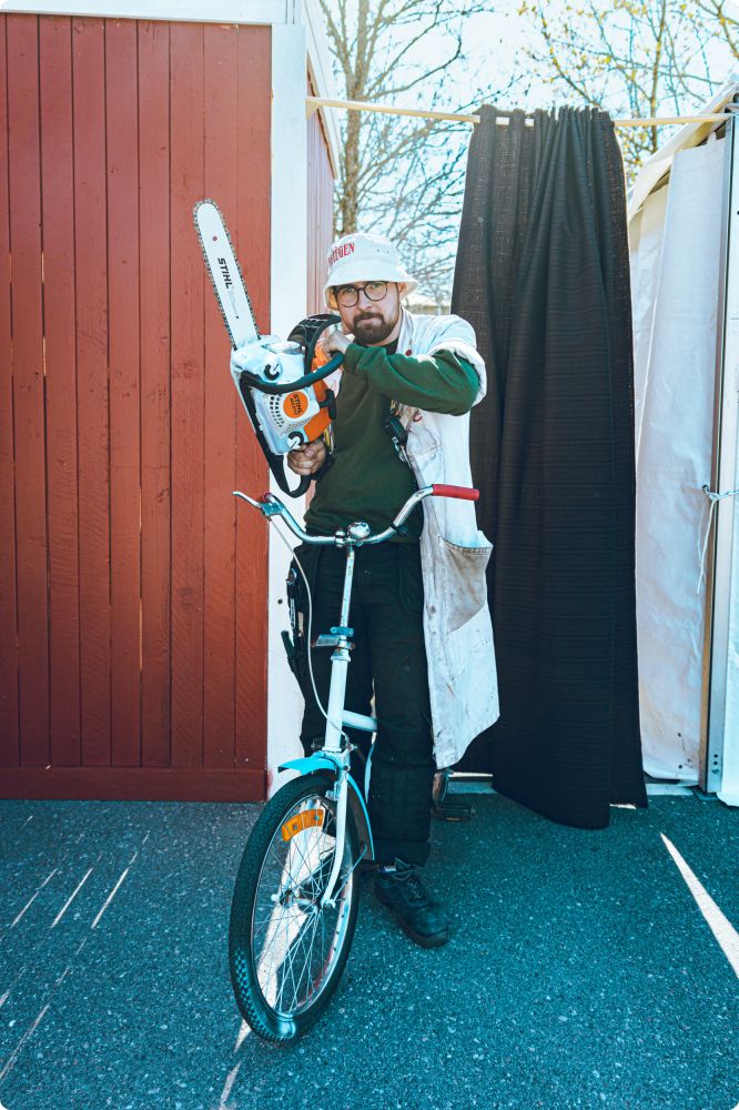 Byggplatsen Dag 1