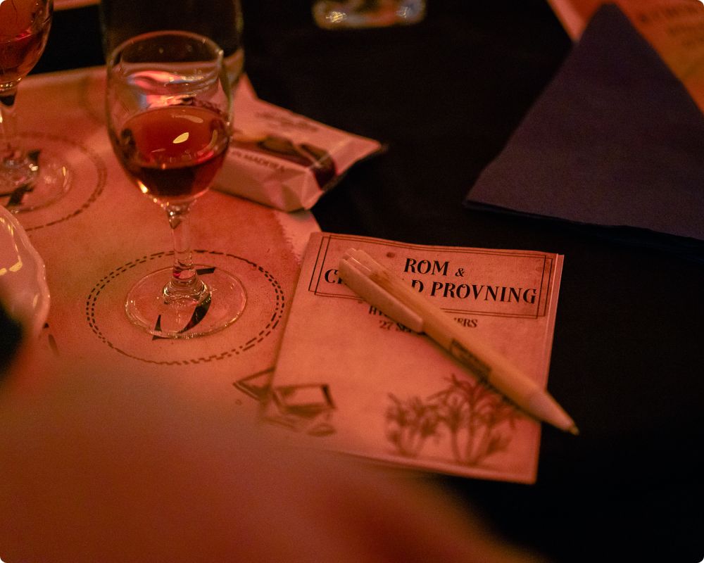 PU Rom & Choklad-provning
